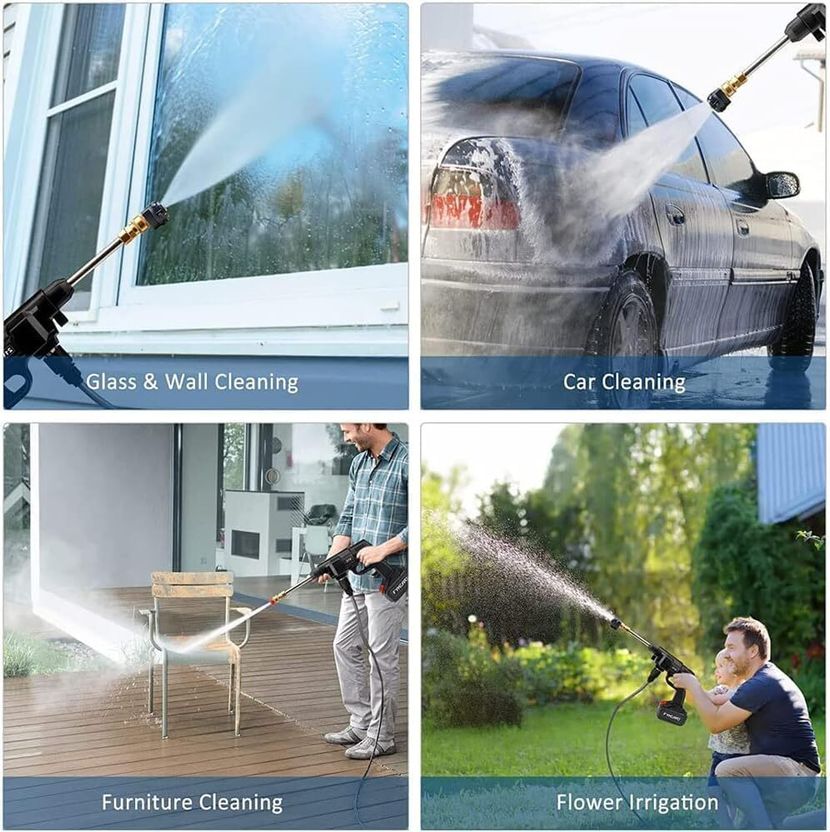 shivay creation 48V Rechargeable Car Pressure Washer - Image 7