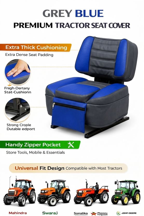 farmfit Rexin PU Leather Car Seat Cover - Image 4