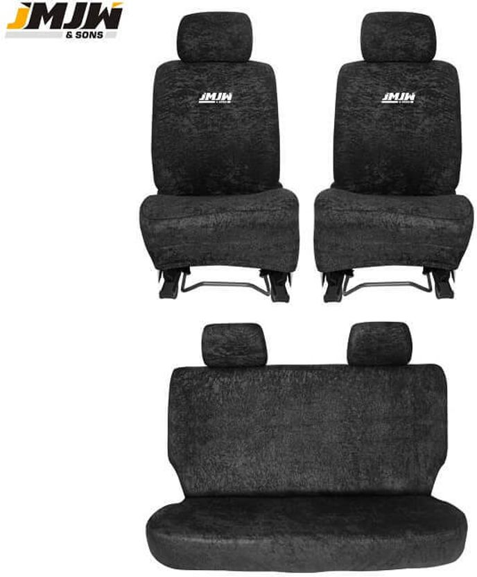 JMJW Cotton Car Seat Cover For Maruti Eeco 5S - Image 4
