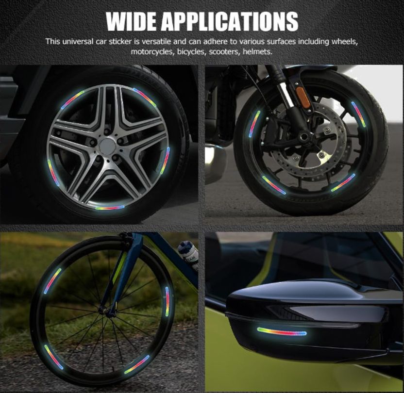 MALBEC Multicolor Car & Bike Sticker - Image 3