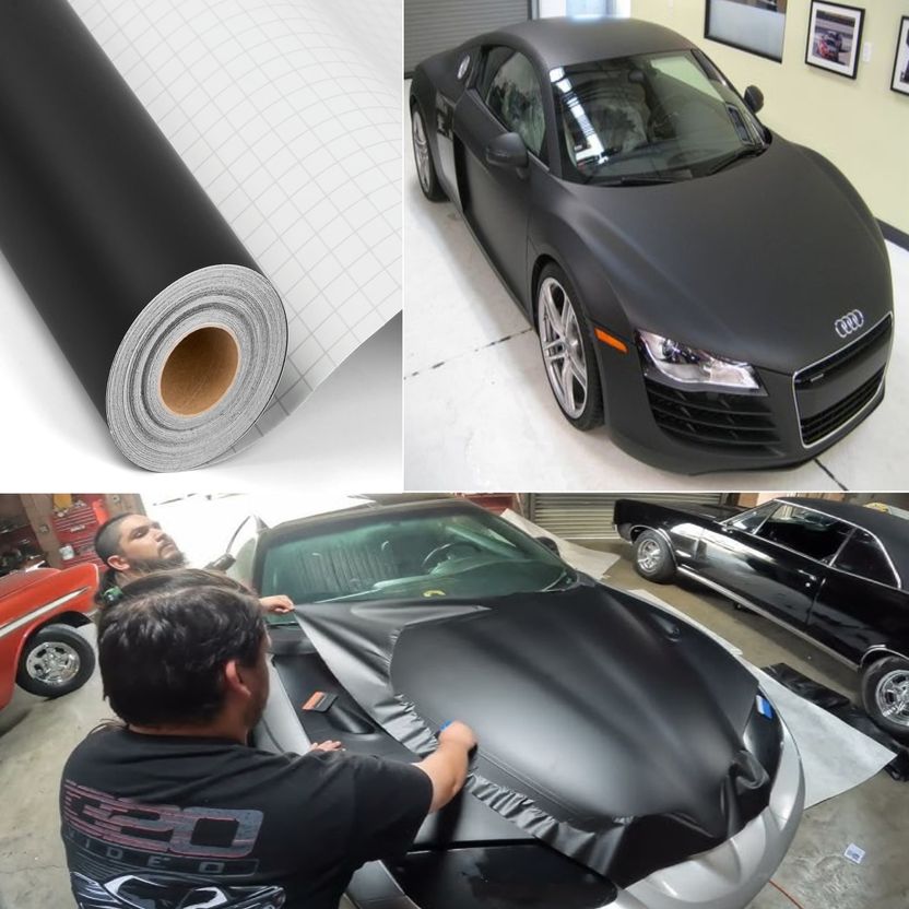FEELPZONE Car & Bike Wrap Black - Image 1
