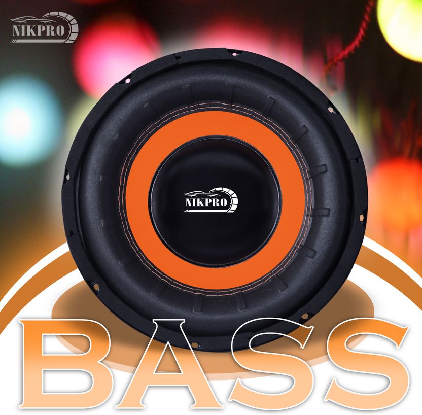 NIKPRO 8-Inch High-Power Subwoofer - Image 1