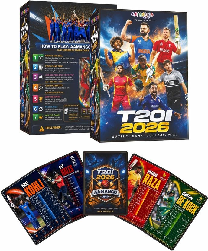 Aamango T20 Cricket Collection (IPL Legends) Toys - Image 4