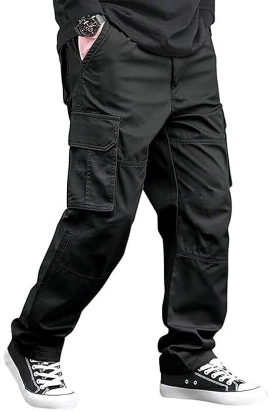 SATVISH Solid Men Grey Track Pants - Image 6