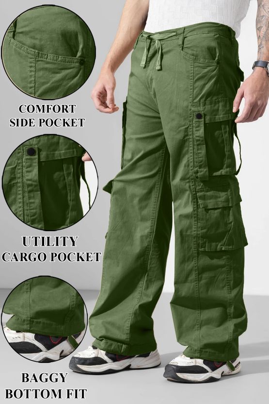 Plus91 Men Cargos - Image 5