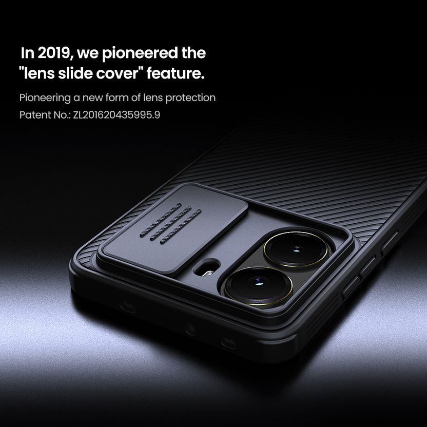 YAJAY Back Cover for POCO X7 Pro 5G Black - Image 2
