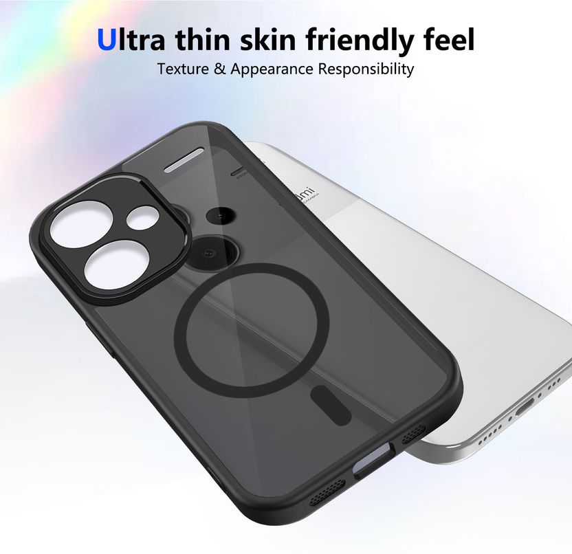 Cover Alive Back Cover for Redmi Note 13 Pro Plus 5G (Black) - Image 5
