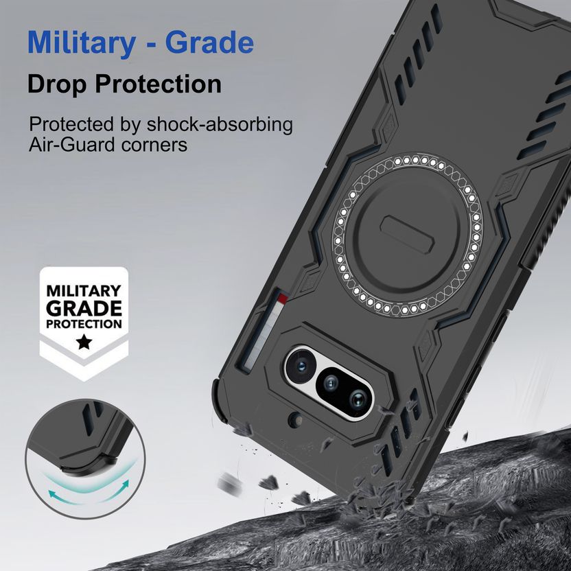 CaseRepublic Back Cover for Nothing Phone (4a) Black - Image 3