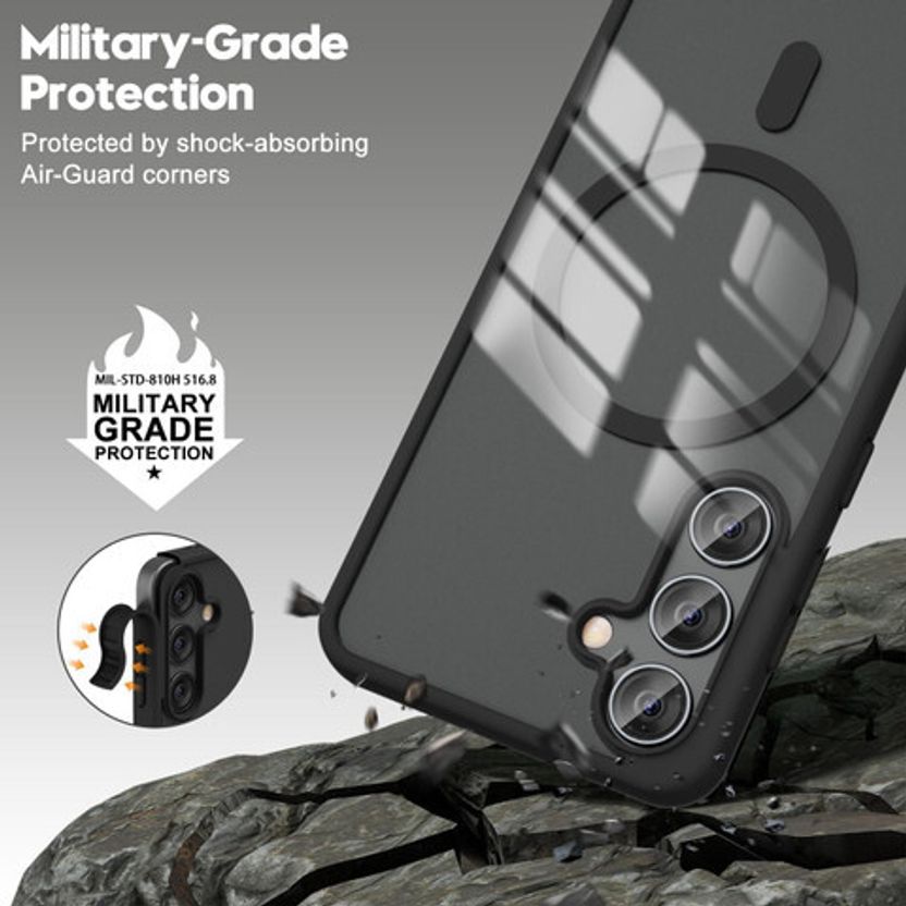Mobile Case for Samsung Galaxy S24 FE 5G Black - Image 4