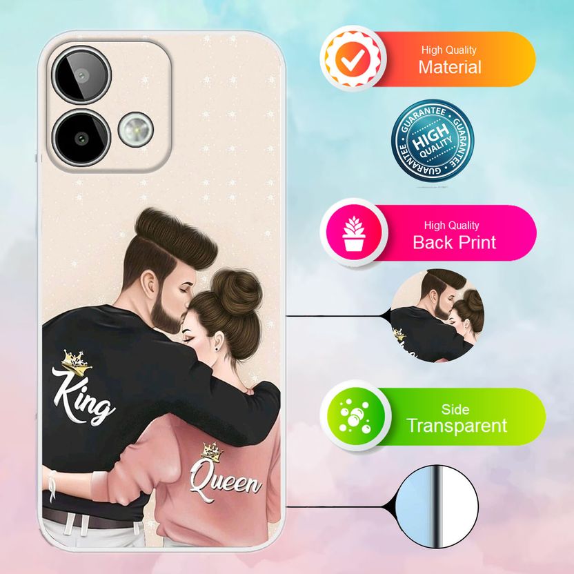 Case Club Back Cover for LAVA Yuva 3 Pro - Image 5