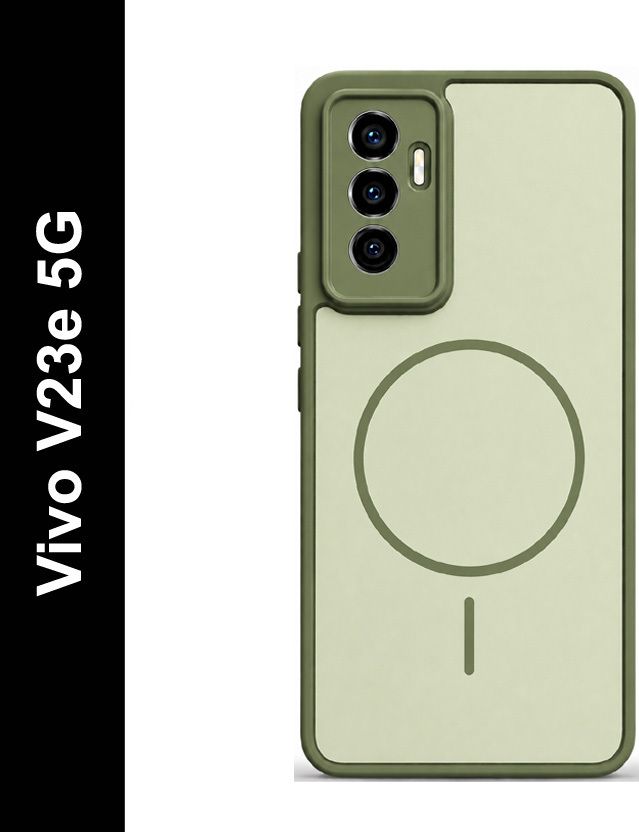 Aaghosh Back Cover for Vivo V23e 5G, Grey - Image 8