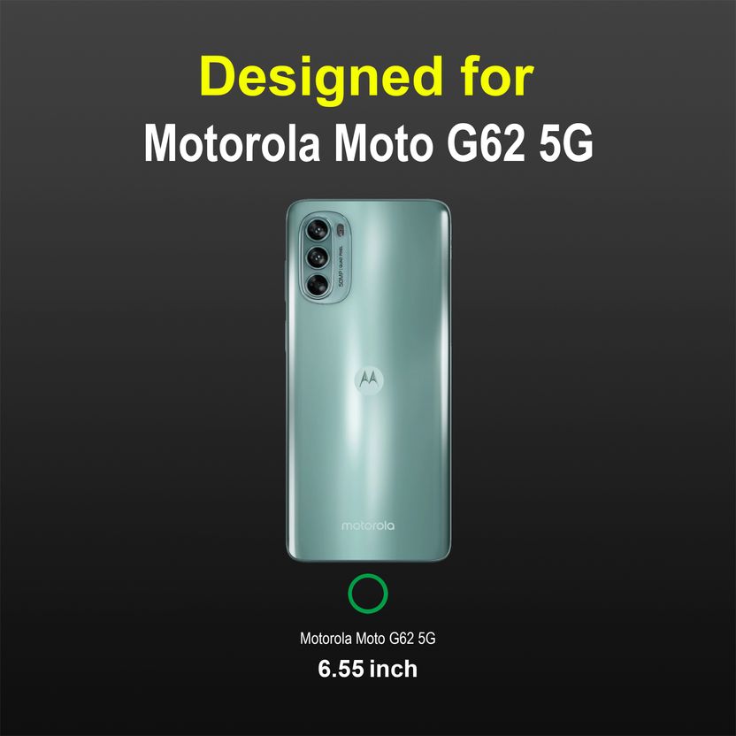 GLOBAL NOMAD Back Cover for MOTOROLA G62 Black - Image 4