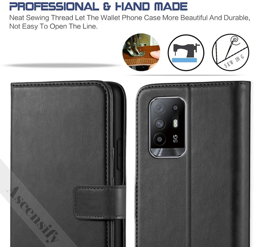Ascensify Back Cover for OPPO F19 PRO PLUS Black - Image 3
