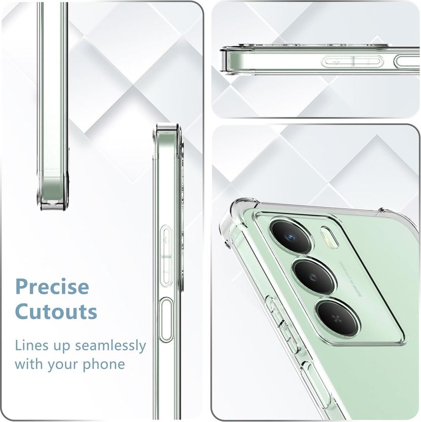 COVERLINE Realme C73 5G Silicon Transparent Case - Image 5