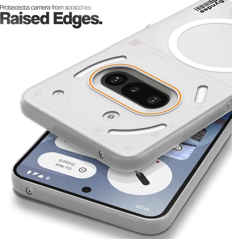 Mr. Case Back Cover for Nothing Phone 3a 5G White - Image 4