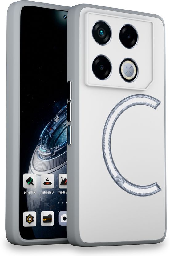 KartV Back Cover for Infinix GT 20 Pro Grey - Image 1