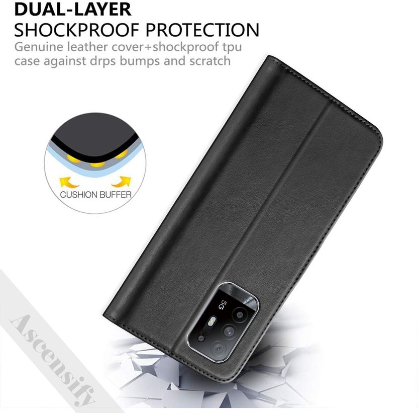 Ascensify Back Cover for OPPO F19 PRO PLUS Black - Image 4