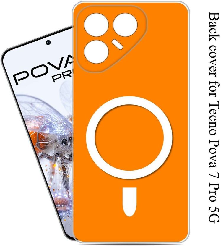 SWANKI Back Cover for Tecno Pova 7 Pro 5G Multicolor - Image 1