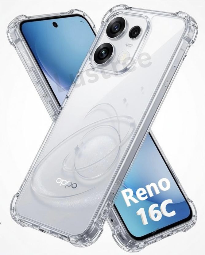 Lustree Back Cover for OPPO Reno 16C Transparent - Image 1