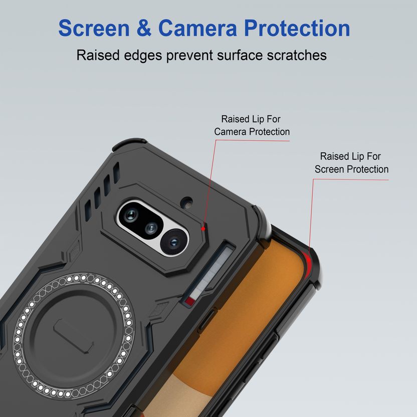 CaseRepublic Back Cover for Nothing Phone (4a) Black - Image 4