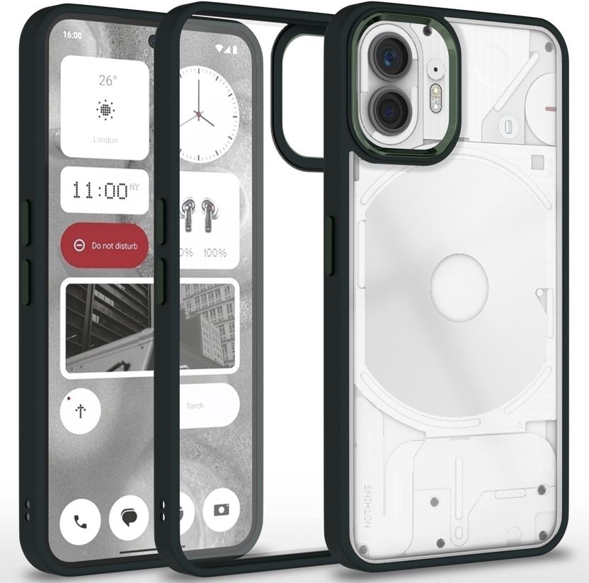 Pikkme Back Cover for Nothing Phone 2 (Black) - Image 7