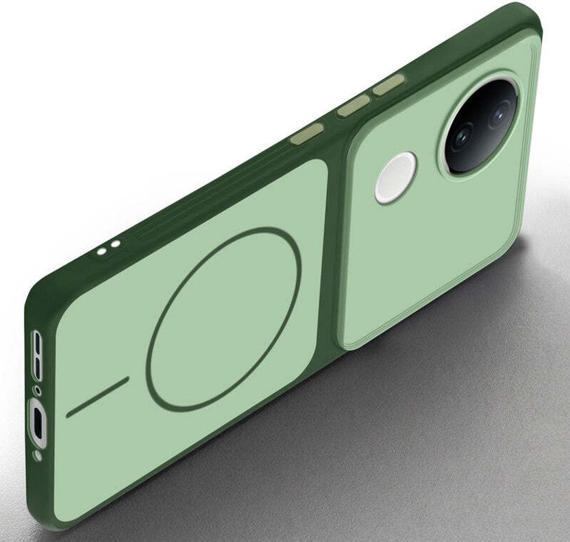 SYOTT Back Cover for IQOO Z10R 5G, Green, Grip Case - Image 5