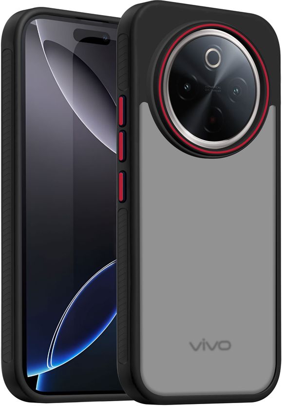 V-TAN Back Cover for Vivo Y300 Pro Black - Image 1