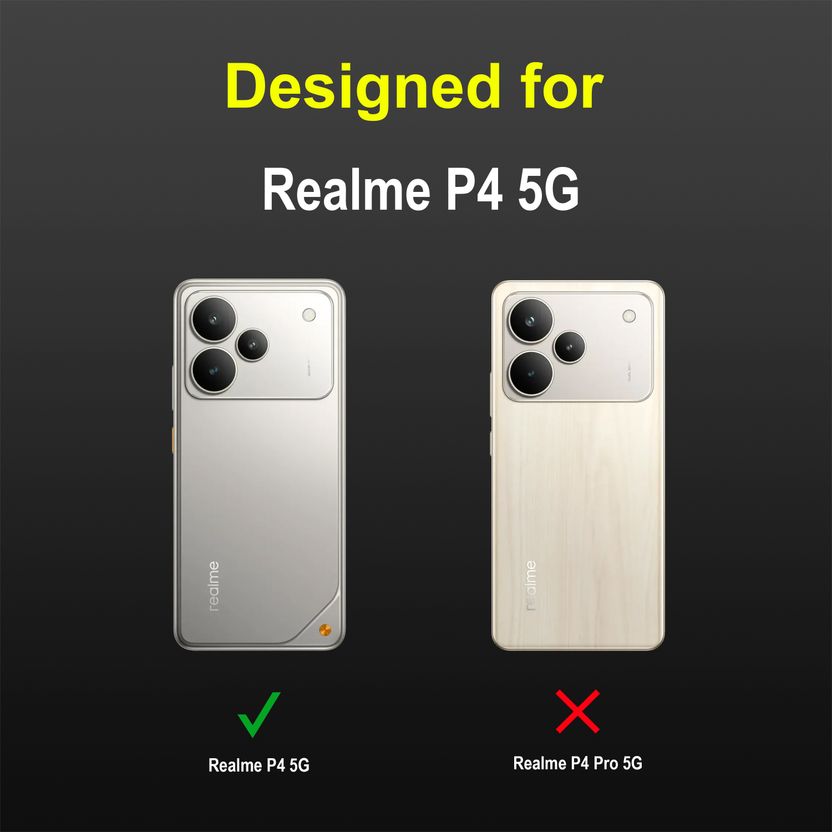 GLOBAL NOMAD Back Cover for Realme P4 5G Black - Image 2