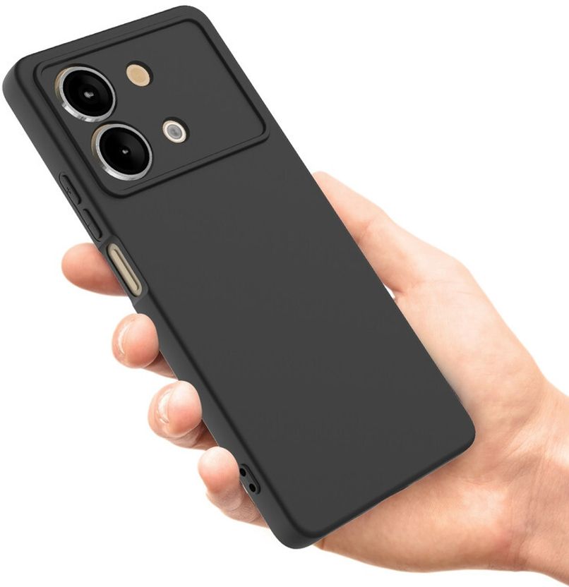 SmartPoint Back Cover for POCO X6 Neo 5G Black - Image 1