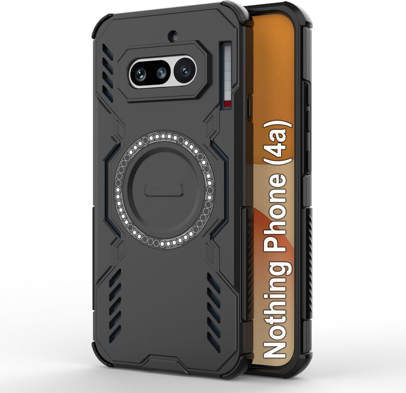 CaseRepublic Back Cover for Nothing Phone (4a) Black - Image 1