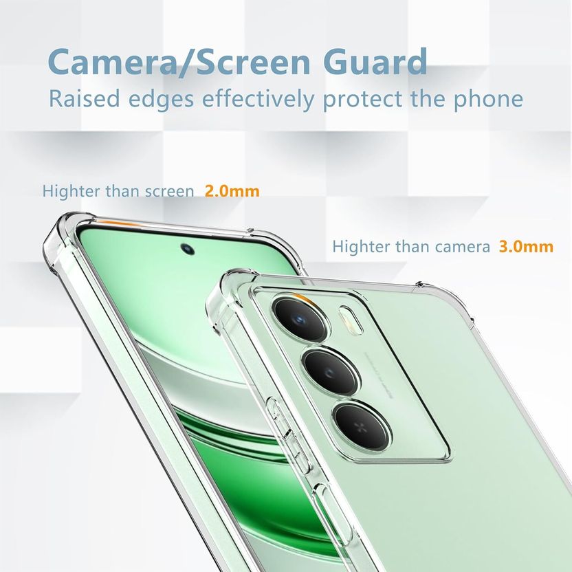 COVERLINE Realme C73 5G Silicon Transparent Case - Image 2