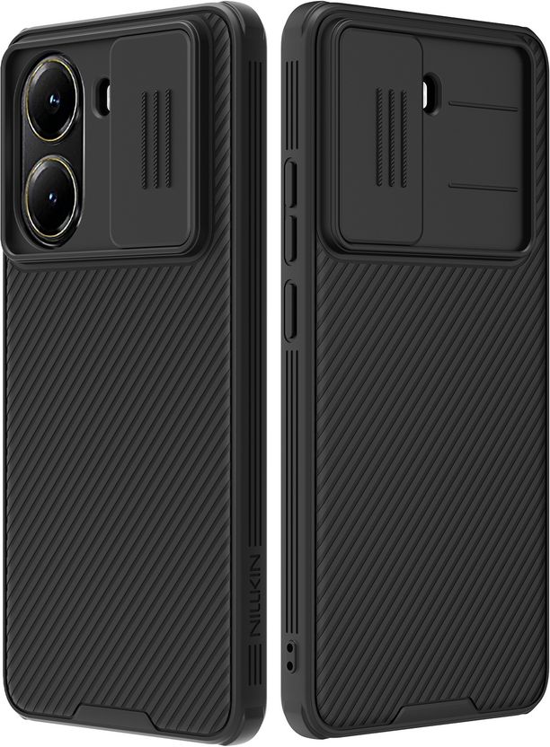 YAJAY Back Cover for POCO X7 Pro 5G Black - Image 1