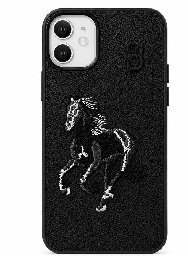 Casetrue Iphone 12 Back Cover, Pu Leather - Image 3