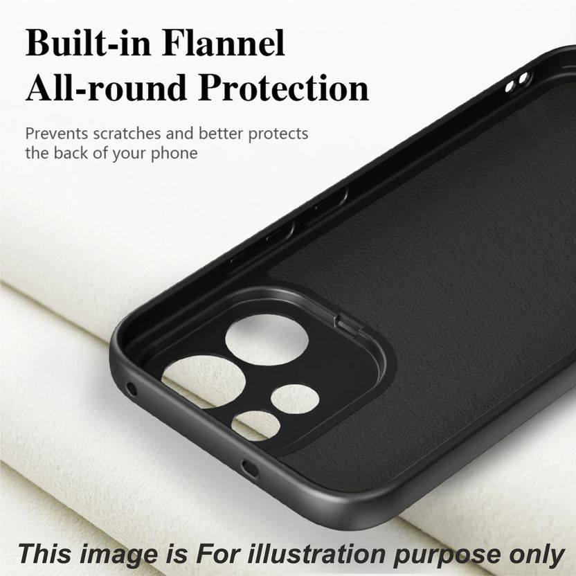 SBMS Back Cover for Motorola Moto G67 5G (Black) - Image 4
