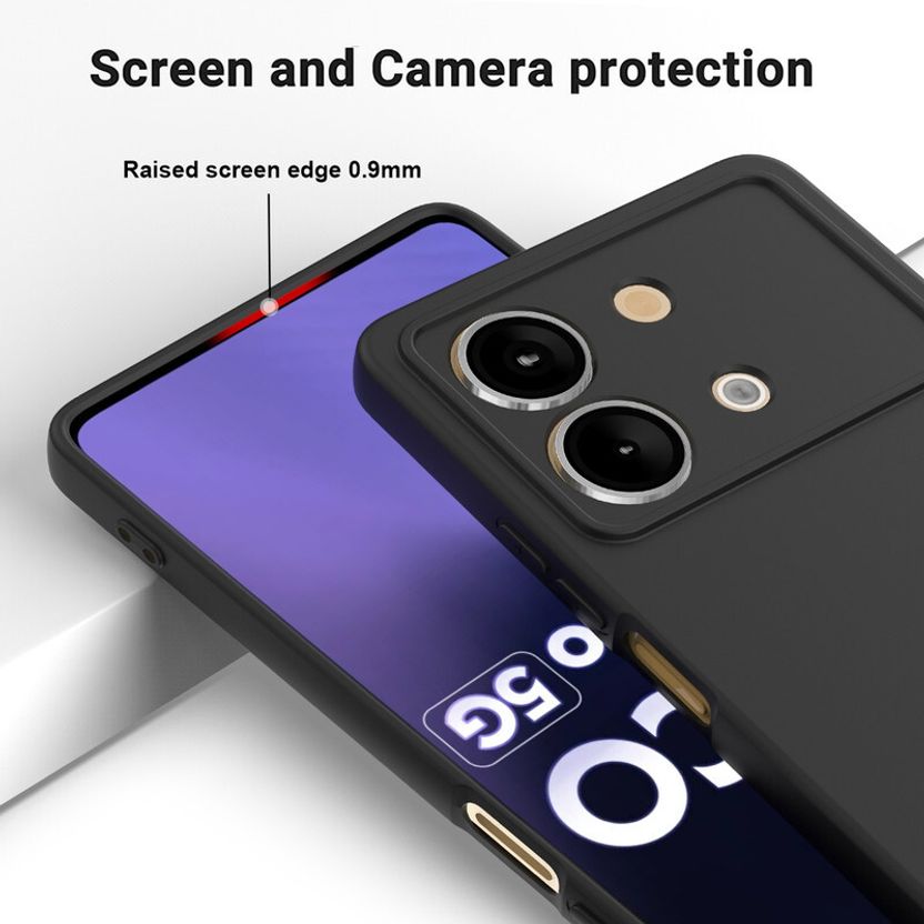 SmartPoint Back Cover for POCO X6 Neo 5G Black - Image 3