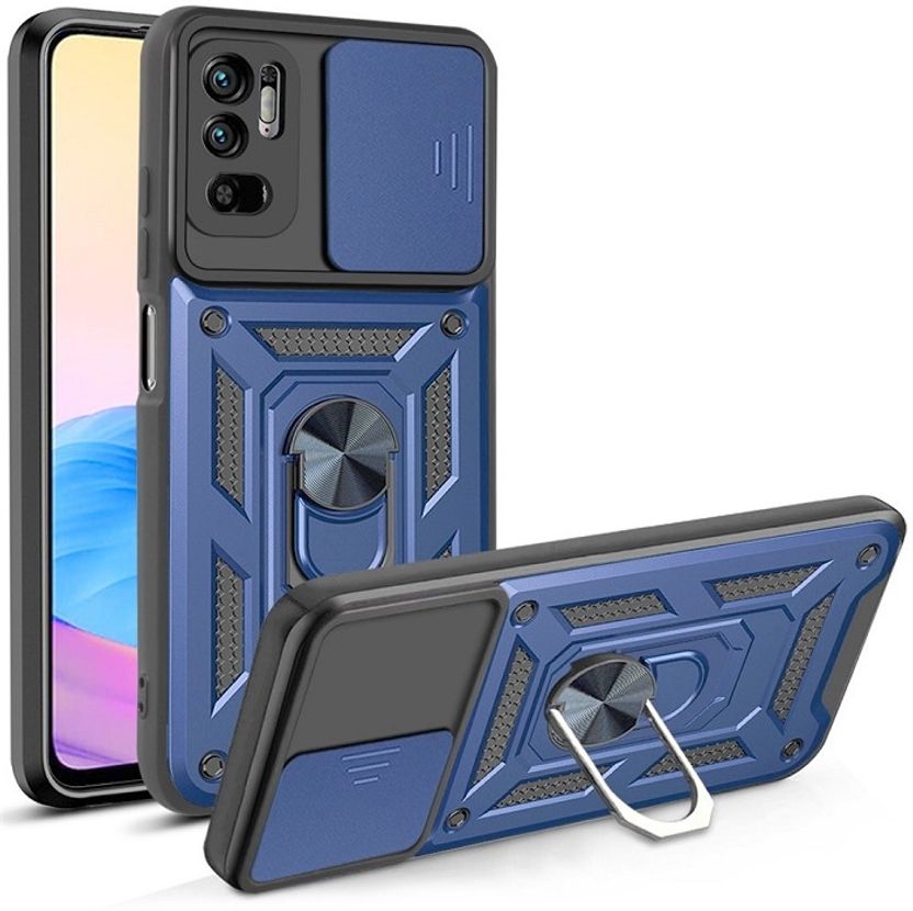 RUNICHA Back Cover for Poco M3 Pro (Black, Grip Case, Rubber, Pac...more - Image 6