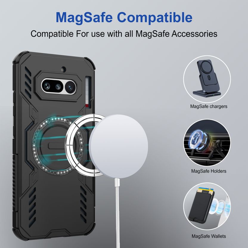 CaseRepublic Back Cover for Nothing Phone (4a) Black - Image 5