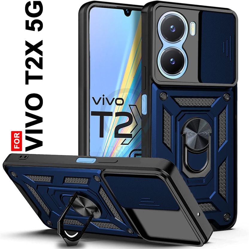 AESTMO Back Cover for Vivo T2X 5G Black - Image 6