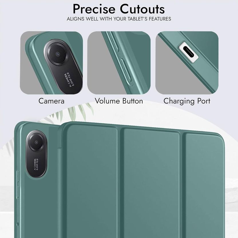 COVERHUB Flip Cover for Xiaomi Redmi Pad 2 11 inch Green - Image 3