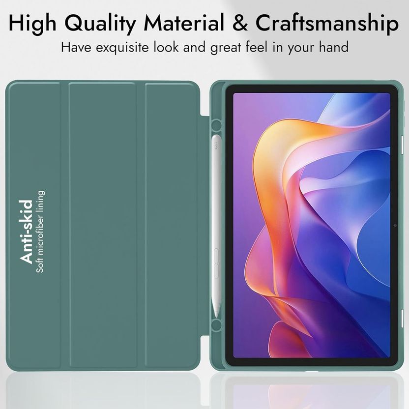 COVERHUB Flip Cover for Xiaomi Redmi Pad 2 11 inch Green - Image 5