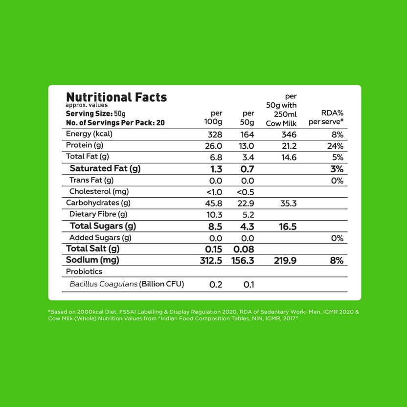 Yogabar High Protein Oats, Kesar Pista Kulfi, 26g - Image 4