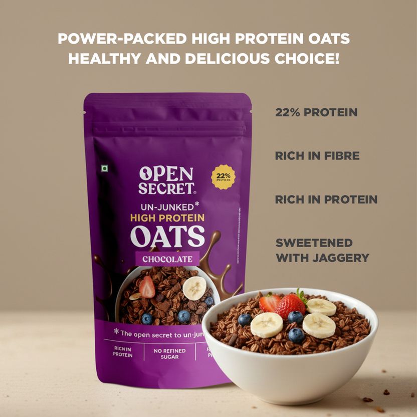 OPEN SECRET High Protein Oats 1 kg - Image 5