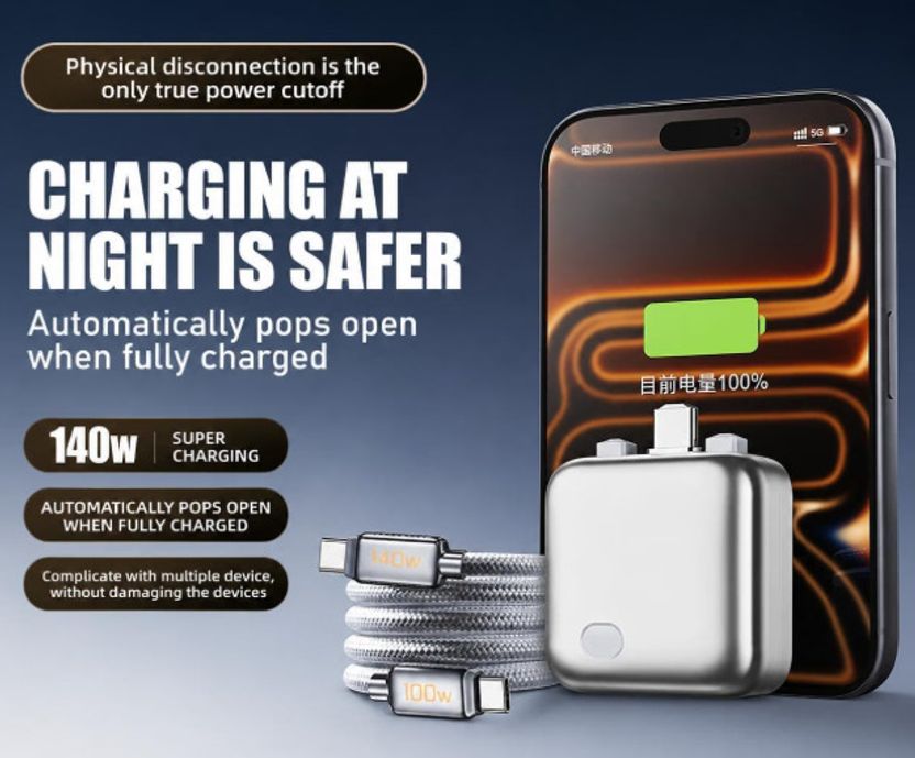LifeLily 140W Super Fast Charger Adapter - Image 2