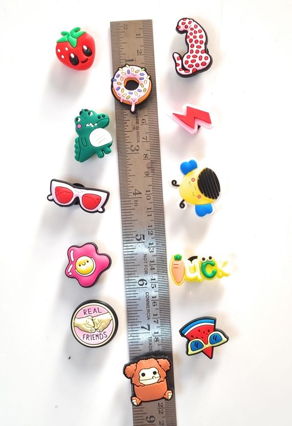 SWASTI 10 CLOGS CHARMS Rubber Shoe Charm Pack - Image 6