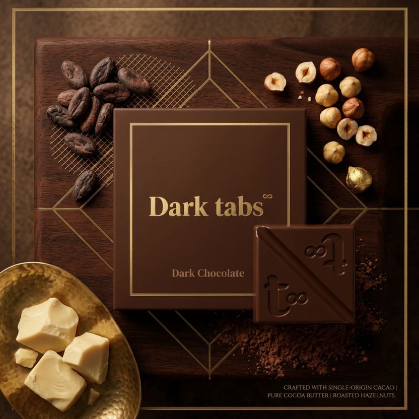 Dark Tabs Chocolate for Couples - Image 5