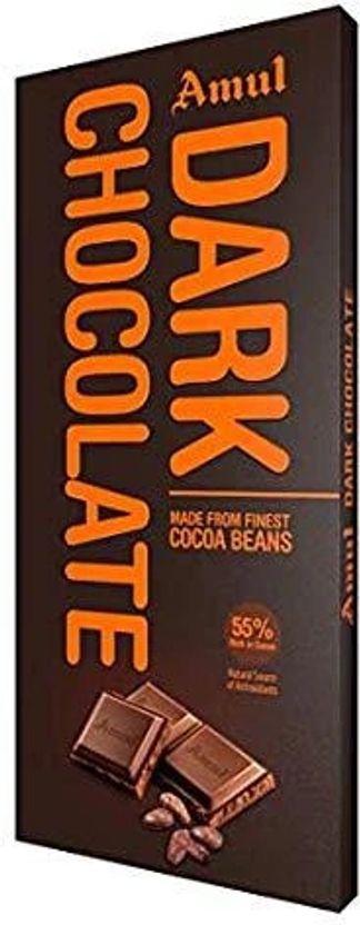 Amul Dark Chocolate 55% Cocoa - Image 1