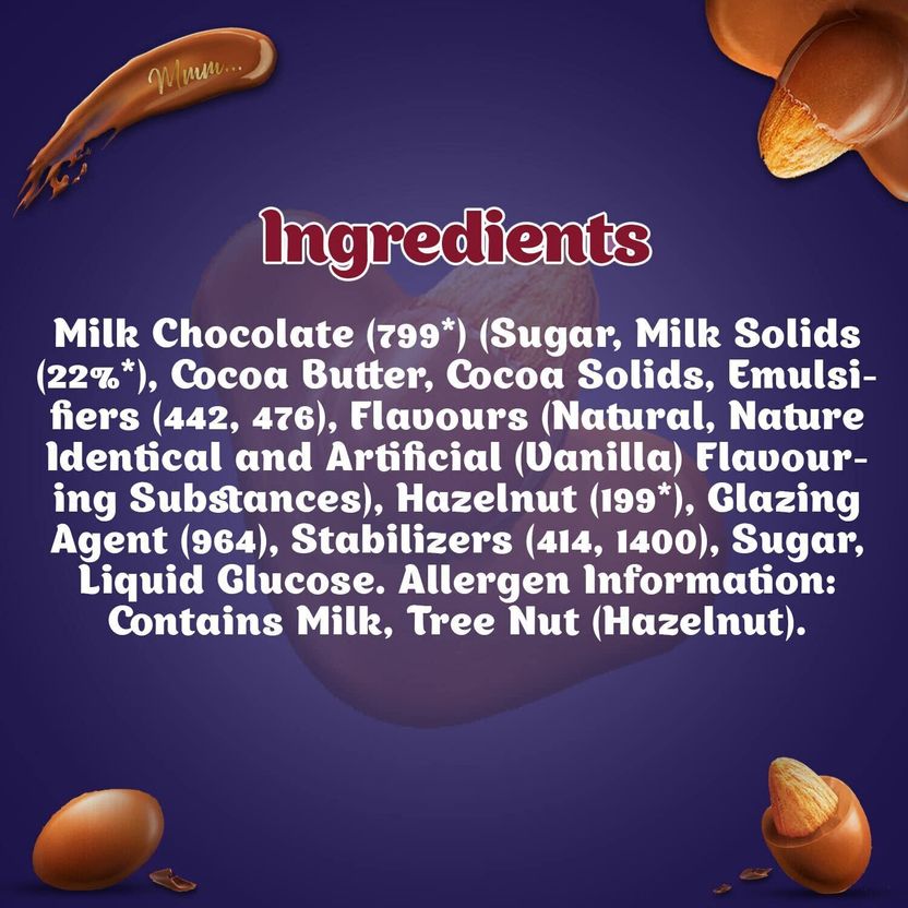 Cadbury Dairy Milk Bites Almond Roasted Bites 40.1g - Image 7