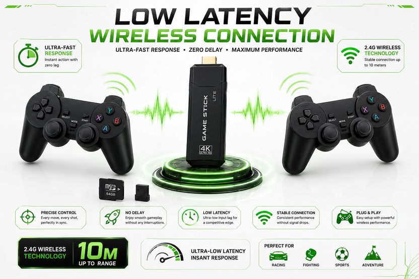M8 4K Ultra HD Game Stick 64GB - Image 3