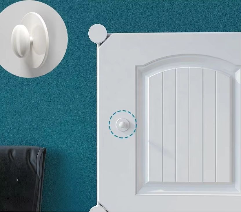 LUHI 8-Door 8-Shelf Plastic Almirah for Kids - Image 3