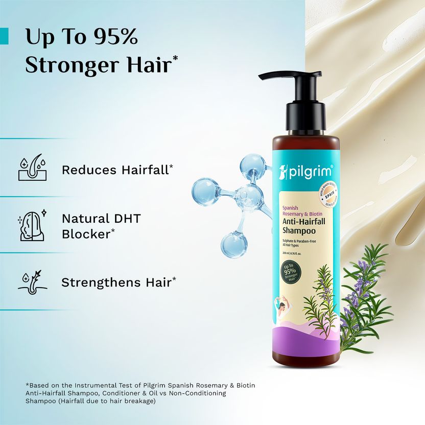 Pilgrim Spanish Rosemary & Biotin Hair Oil 30 ml - Image 3